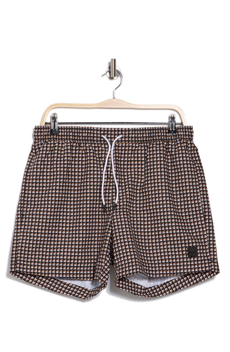 BOSS Vibe Swim Shorts, Alternate, color, 