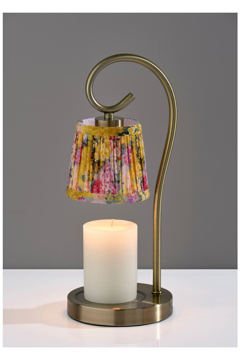 Perry Candle Warmer Lamp, Alternate, color, ANTIQUE BRASS