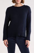 ELIE ELIE TAHARI Rolled Neck Cotton Sweater