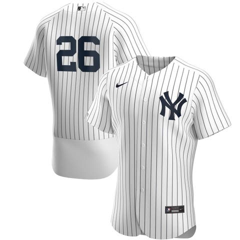 Men's Nike DJ LeMahieu White/Navy New York Yankees Home Authentic Player Jersey