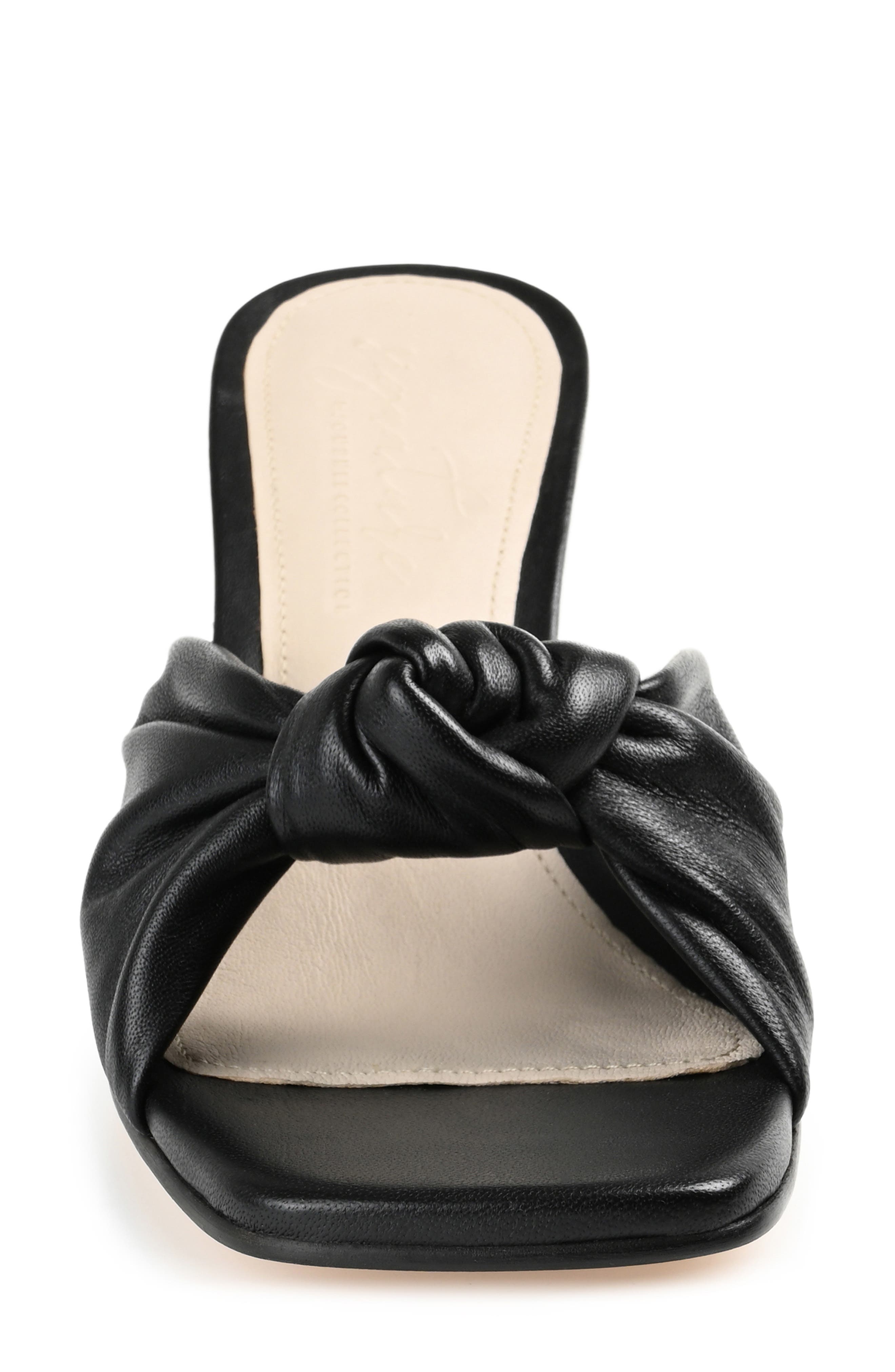 Journee Collection Finlee Sandal, Alternate, color, Black