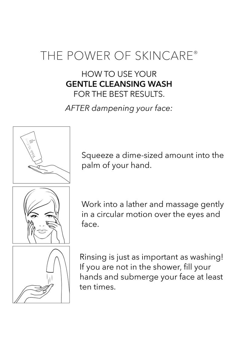 Gentle Cleansing Wash, Alternate, color, NO COLOR