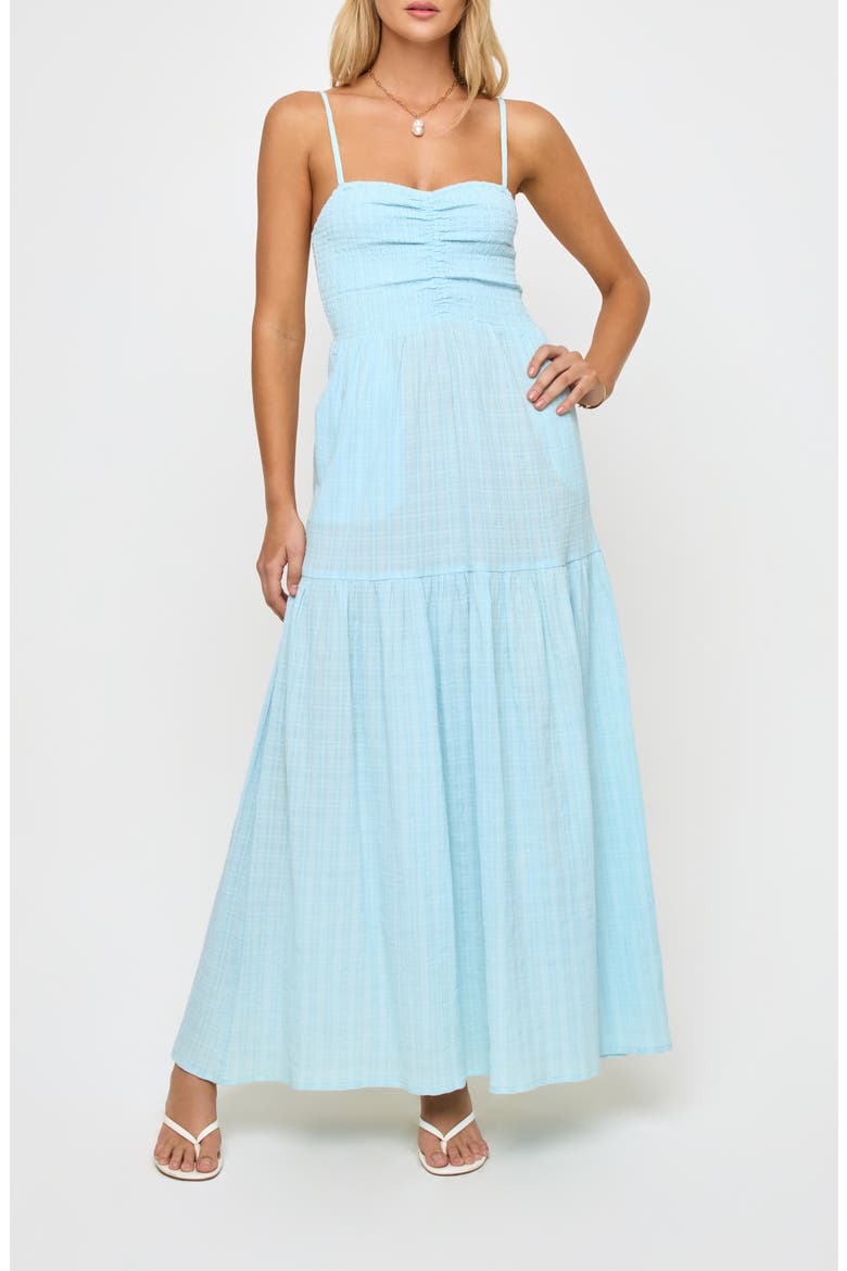 Mallorca Smocked Cover-Up Maxi Dress video