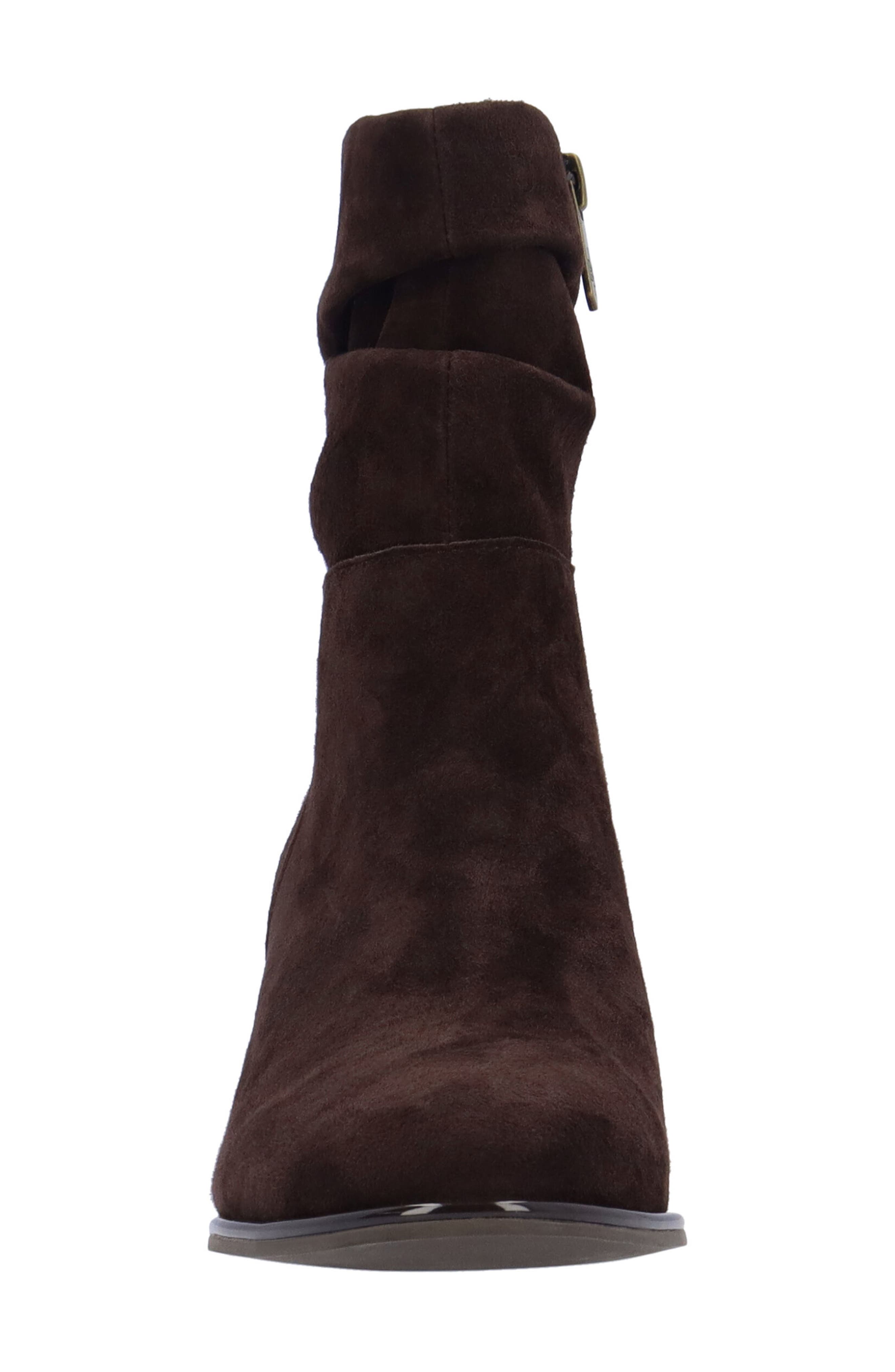 L'Amour des Pieds Pivar Bootie, Alternate, color, Chocolate