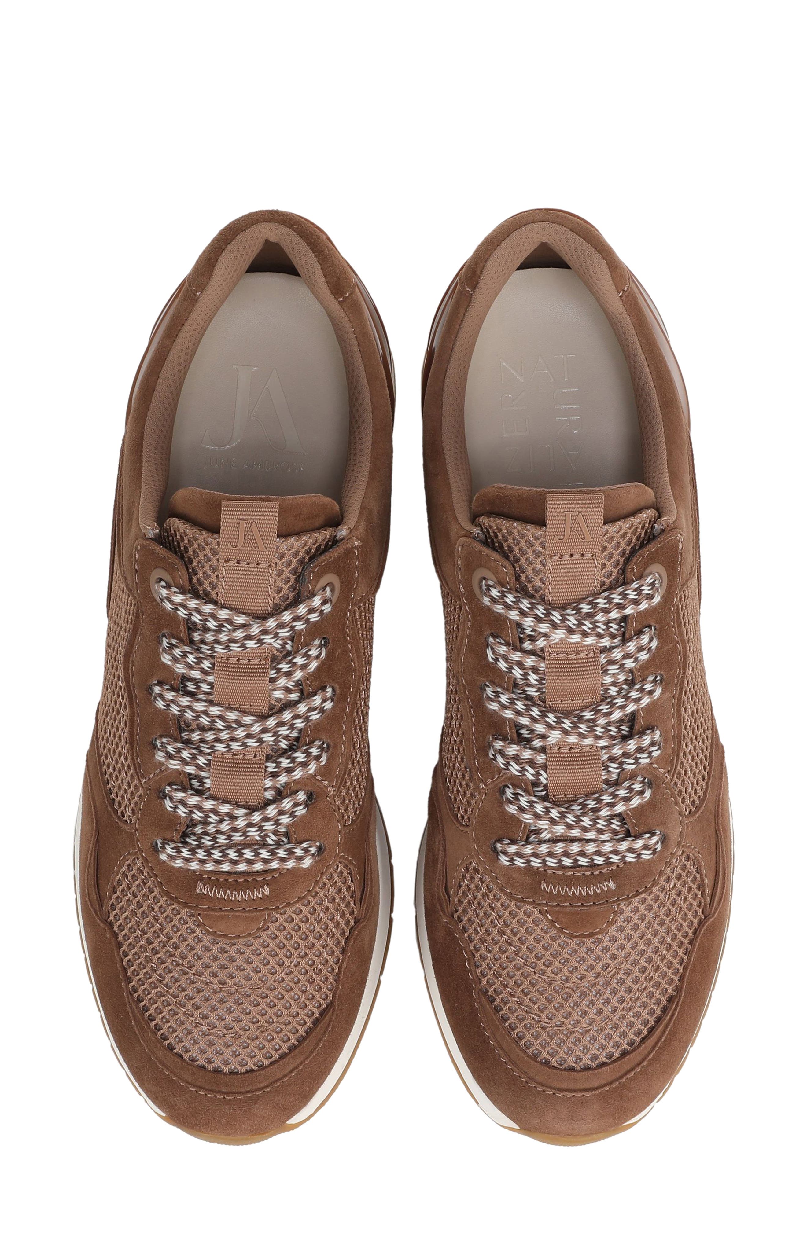 x June Ambrose Nuvra Sneaker, Alternate, color, THRUSH BROWN