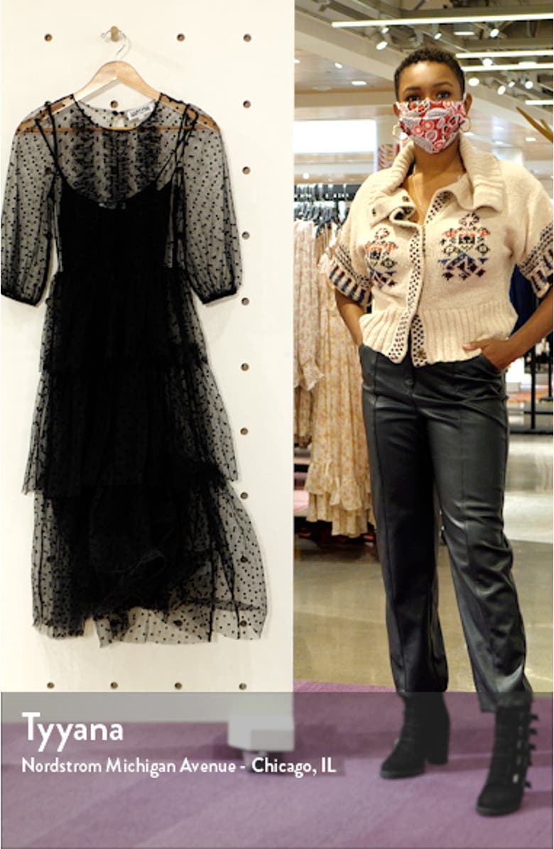 Dover Tiered Mesh Dress, sales video thumbnail