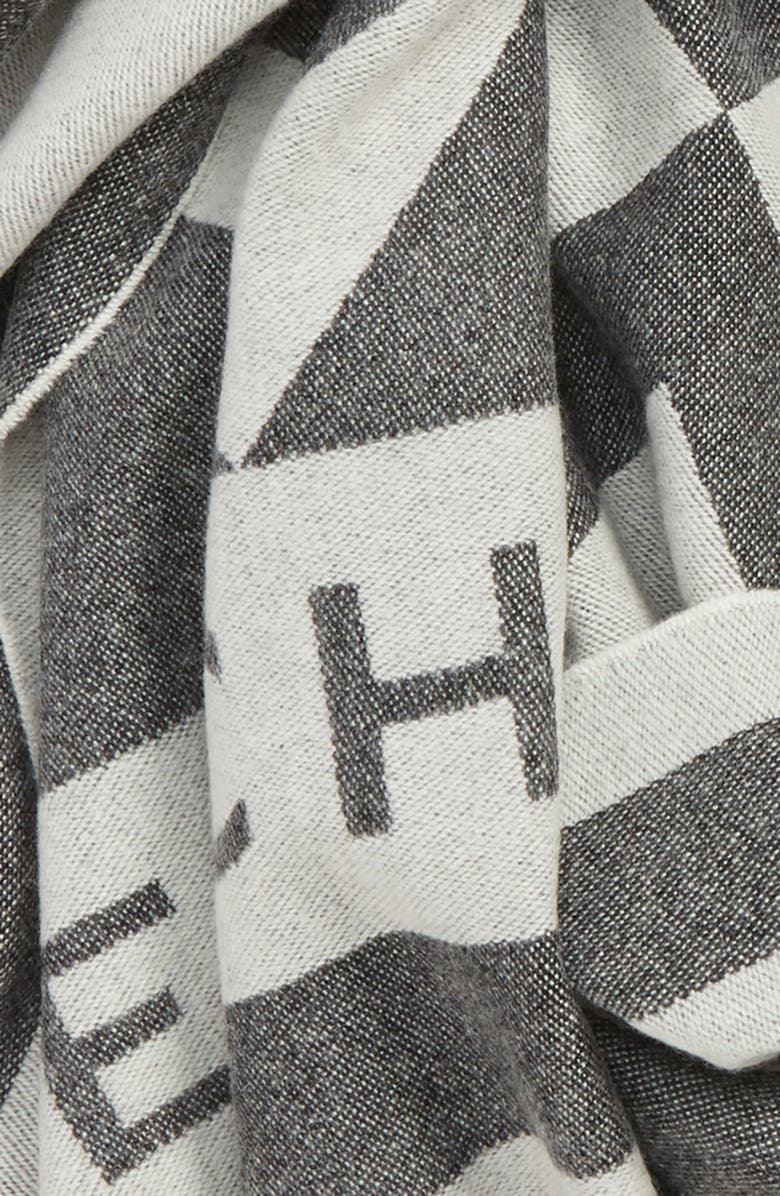 Givenchy Nouveau G Wool & Cashmere Scarf, Alternate, color, 