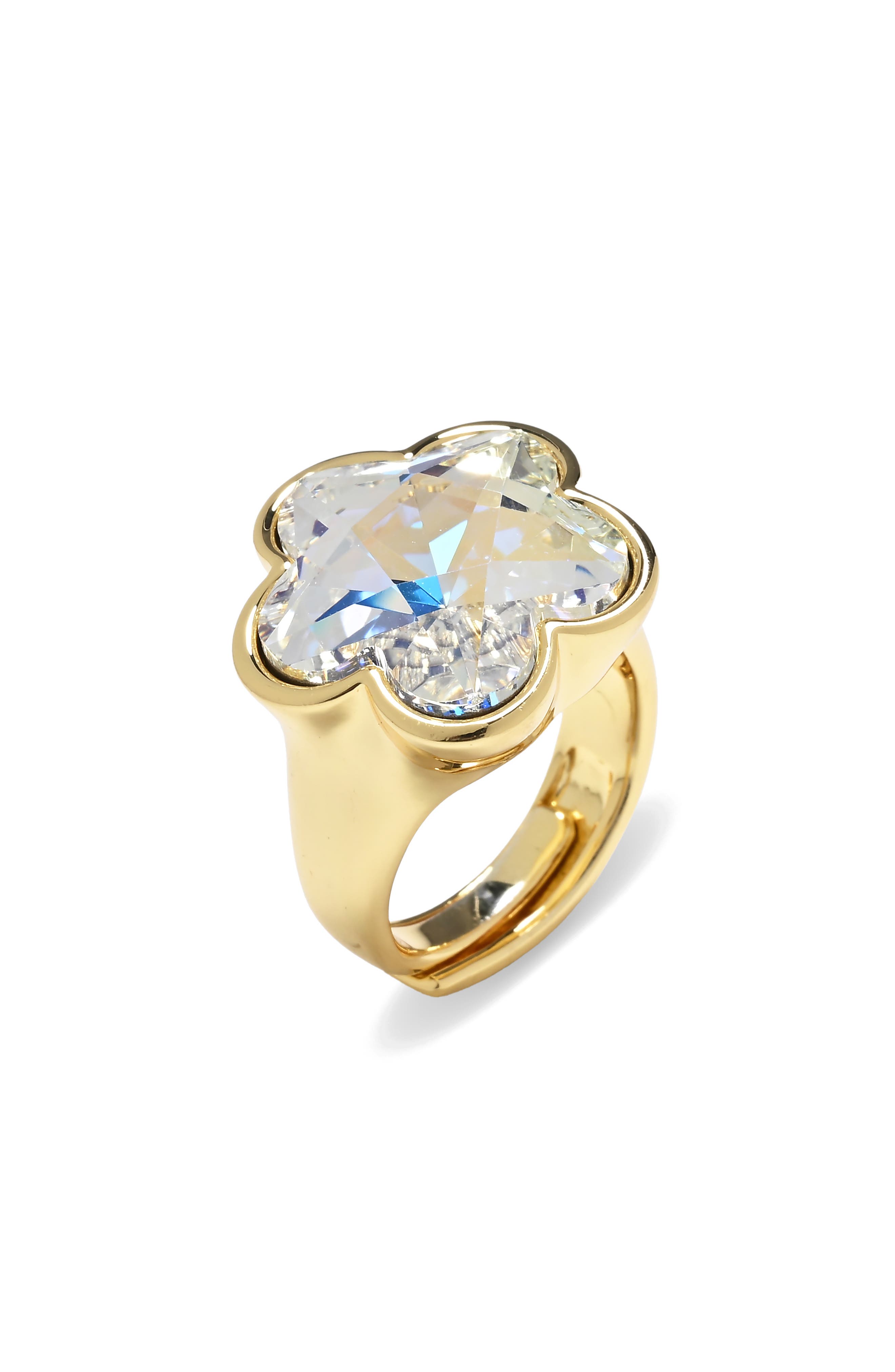 EYE CANDY LOS ANGELES Elin Flower Statement Ring