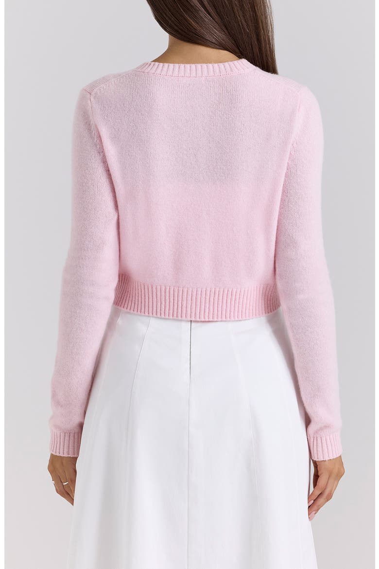 Alliana Wool Cardigan, Alternate, color, ICY PINK