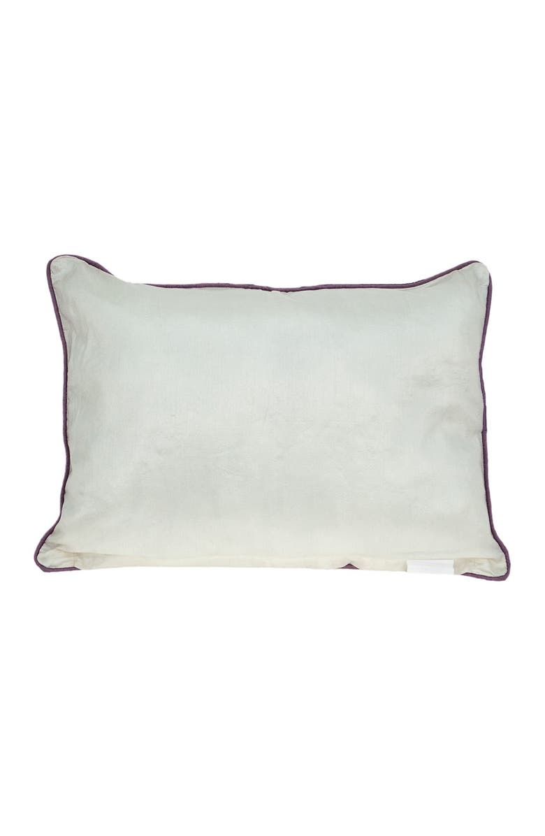 PARKLAND COLLECTION Zinnia Multicolored Throw Pillow, Alternate, color, Purple