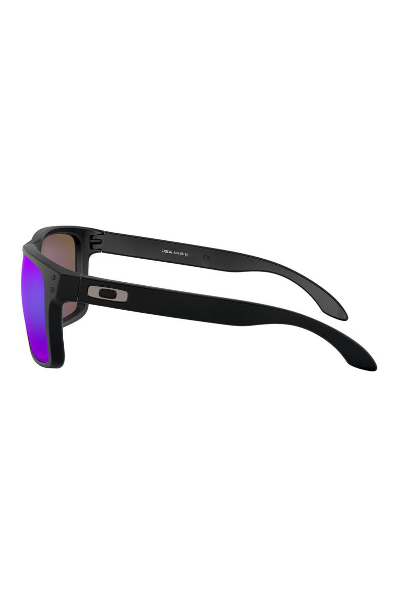 Holbrook™ XL 59mm Prizm™ Polarized Sunglasses, Alternate, color, MATTE BLACK/ PRIZM SAPPHIRE