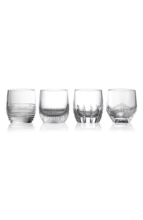 Mixology Mixed Set of 4 Tumblers