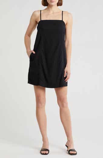 Madewell Max Linen Blend Minidress