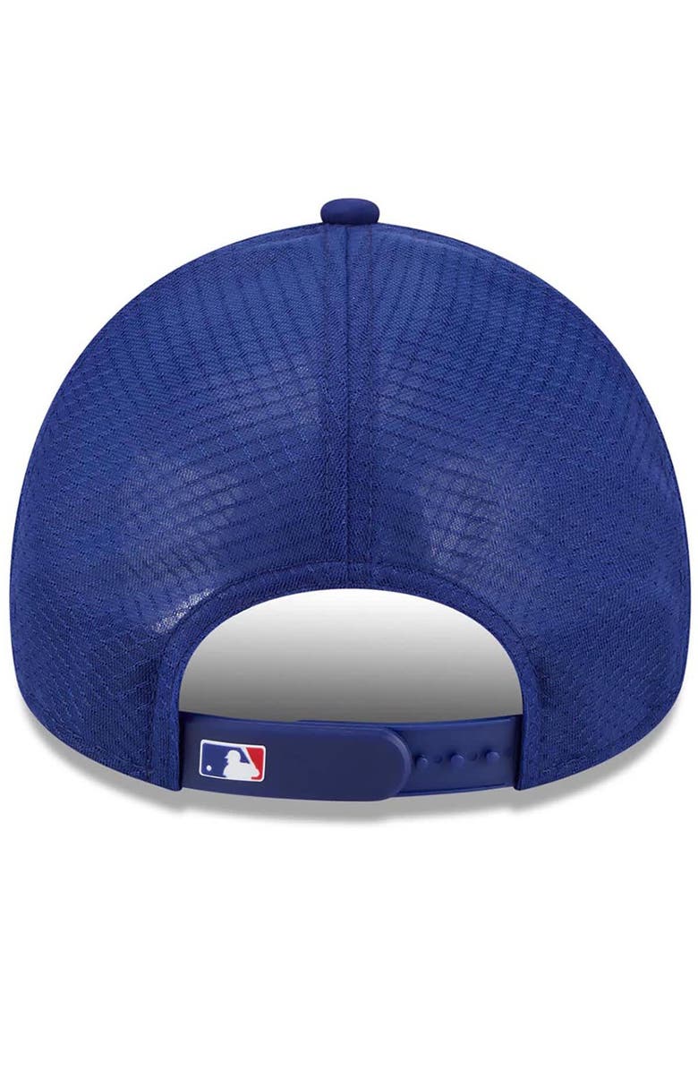 New Era Men's New Era Royal Philadelphia Phillies 2026 Batting Practice Apex 9FORTY Adjustable Trucker Hat, Alternate, color, Royal