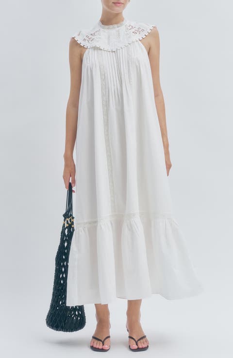 Carrie Pintuck Pleat Sleeveless Dress