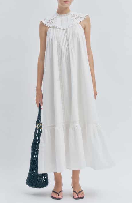 Carrie Pintuck Pleat Sleeveless Dress