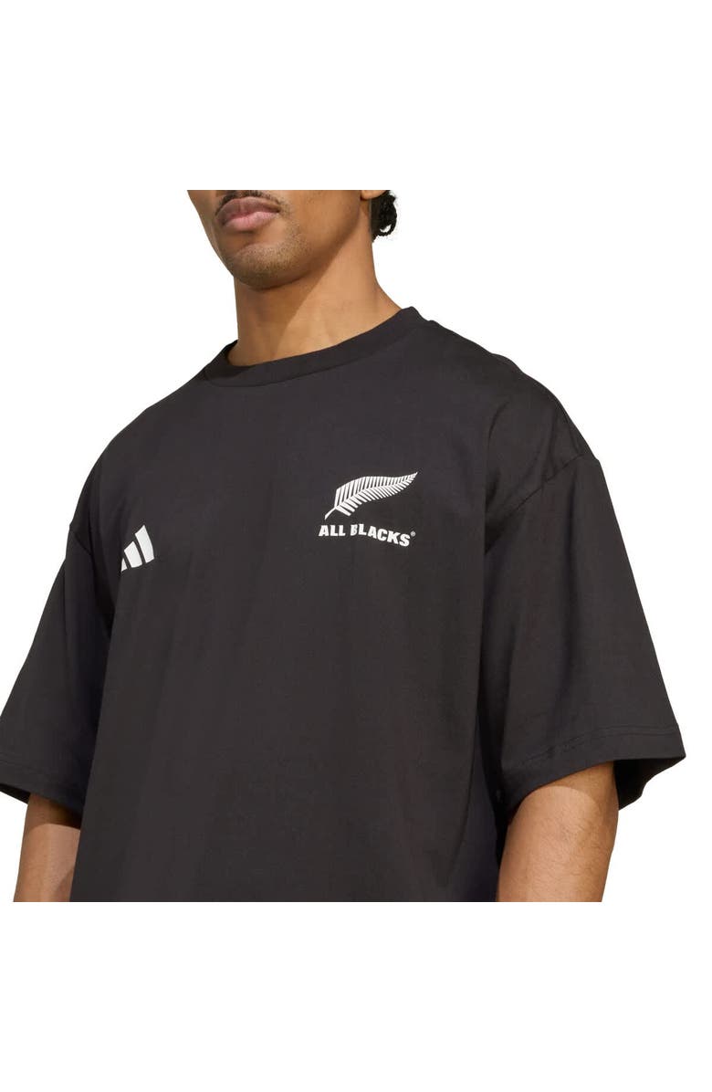 adidas Men's adidas Black New Zealand Rugby Presentation Future Icon T-Shirt, Alternate, color, Black