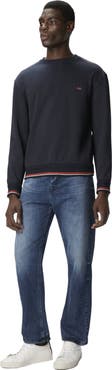 Missoni Crew Neck Sweatshirt With Knit Embroidery And Logo