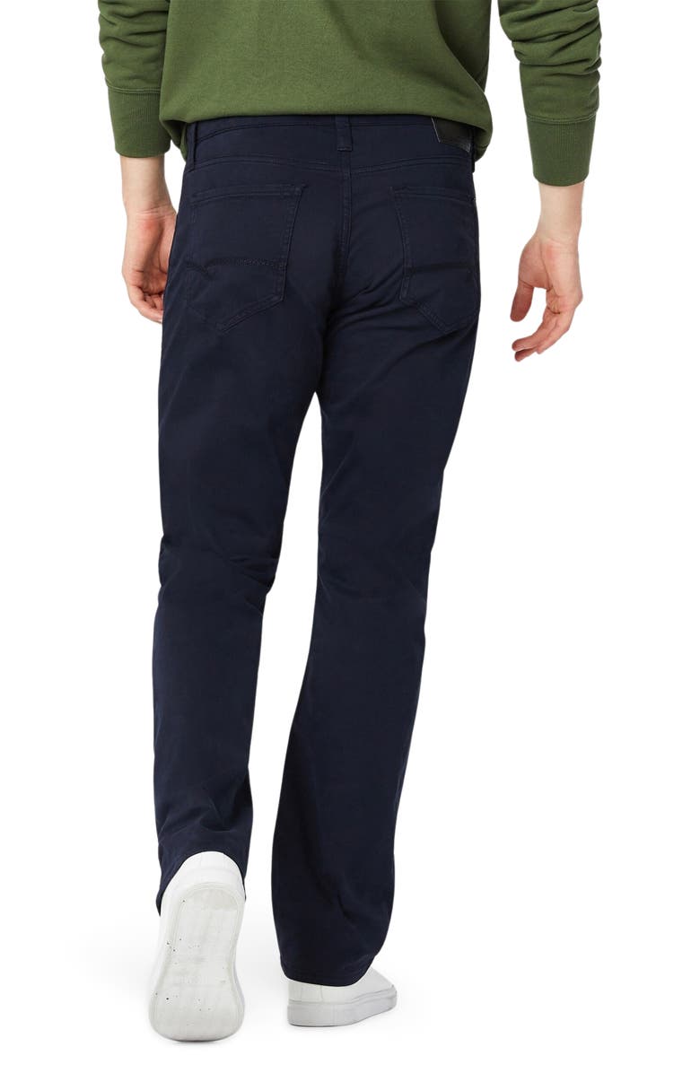 Mavi Jeans Matt Relaxed Straight Leg Twill Pants, Alternate, color, Navy Twill