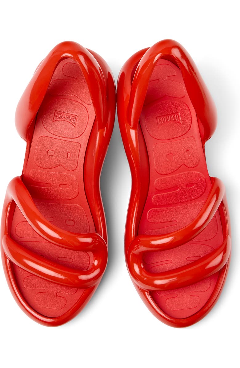 Camper Kobarah Slingback Sandal, Alternate, color, Bright Red