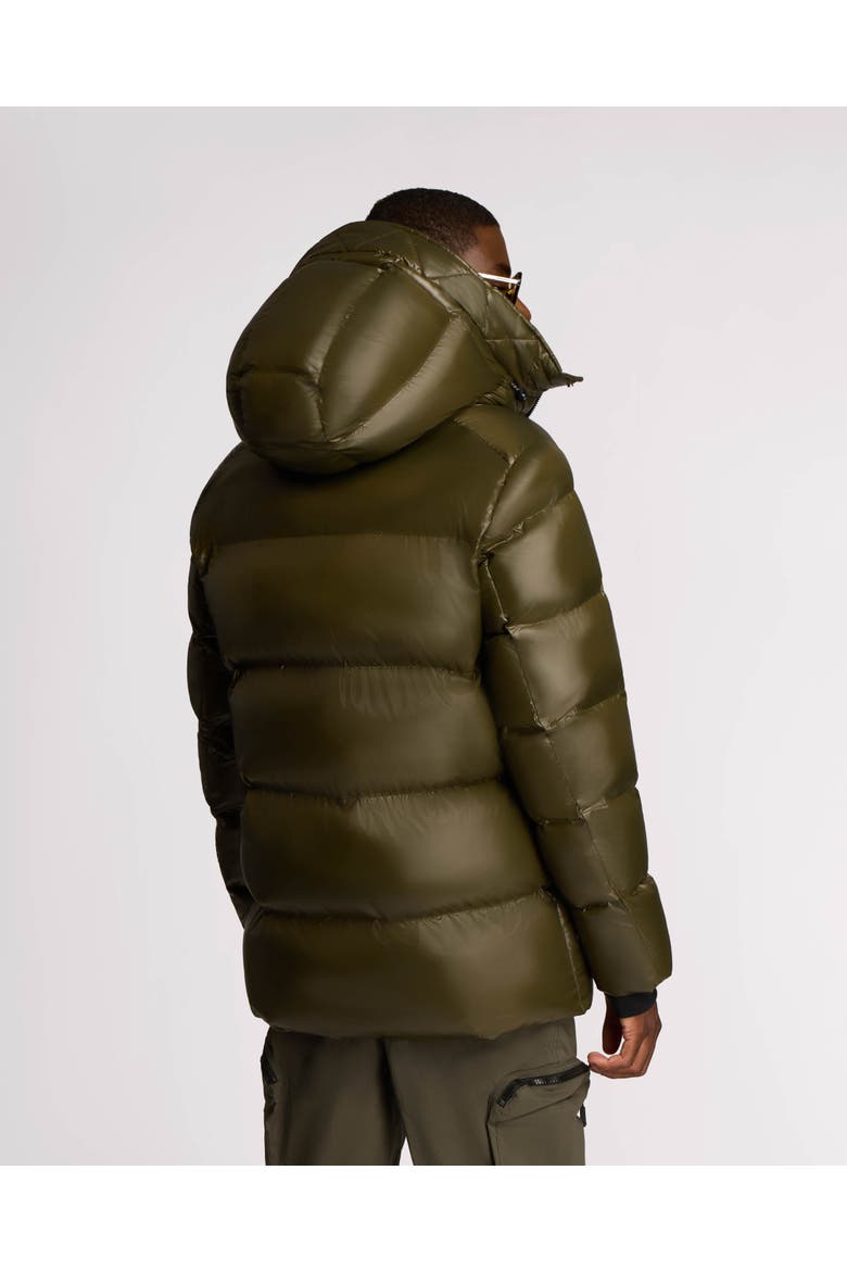 Oakmount Straight Fit Quilted Puff Parka, Alternate, color, Olive