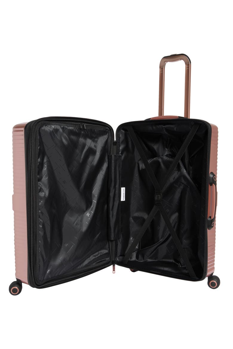 Helixian 24-Inch Hardside Spinner Suitcase, Alternate, color, METALLIC ROSE GOLD