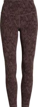 Zella Studio Luxe Print High Waist 7/8 Leggings