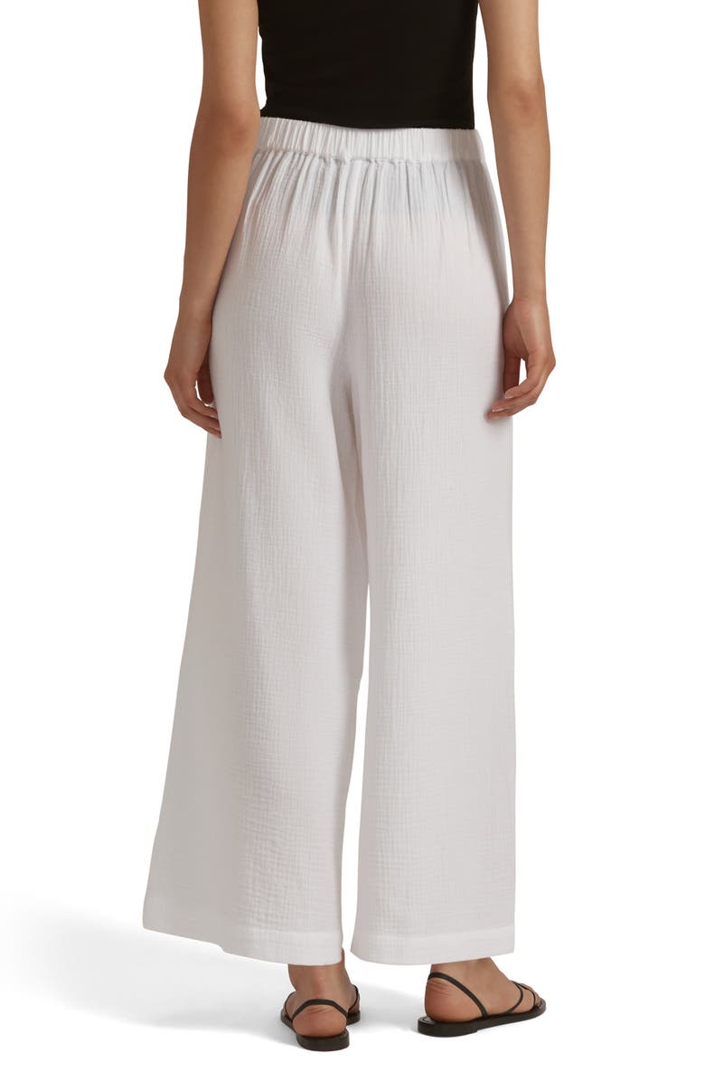 Favorite Daughter The Beach Walk Wide Leg Pants, Alternate, color, Bright White