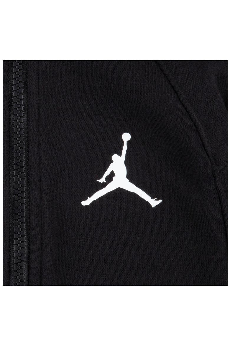 Kids' Jumpman Big Sport Zip Hoodie, Alternate, color, BLACK