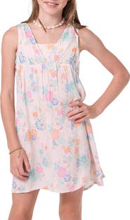 O'Neill Kids' Leafy Floral Dress