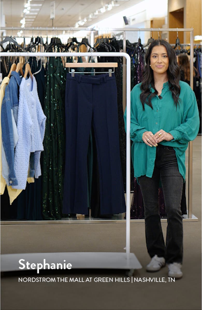 Flare Leg Ankle Pants, sales video thumbnail