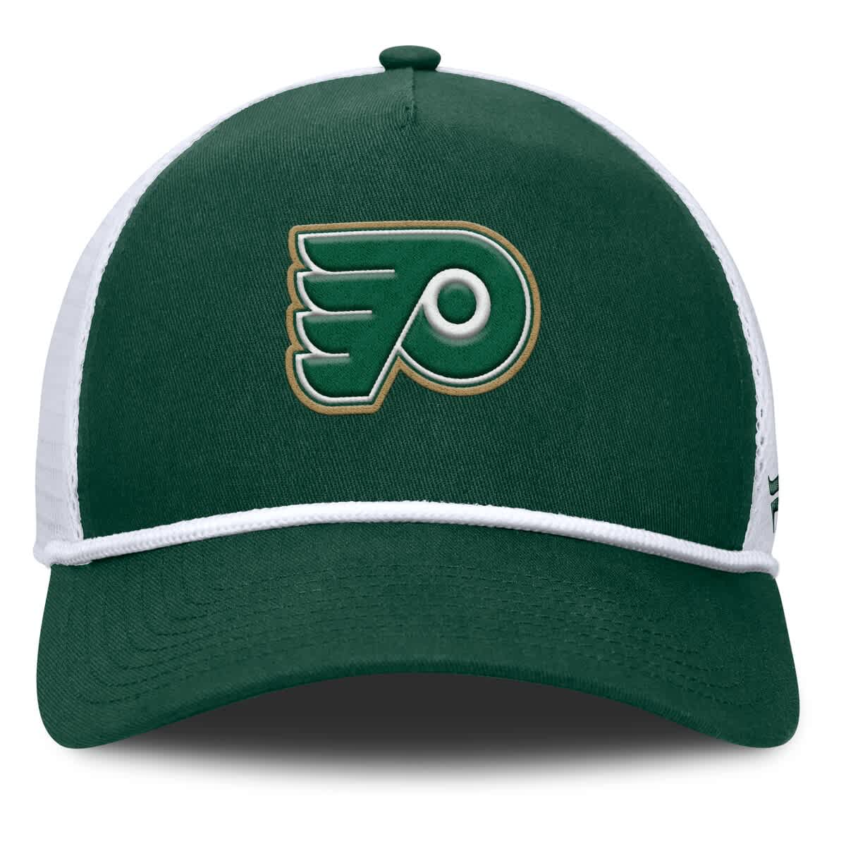FANATICS Men's Fanatics Green/White Philadelphia Flyers Bermuda A-Frame ...