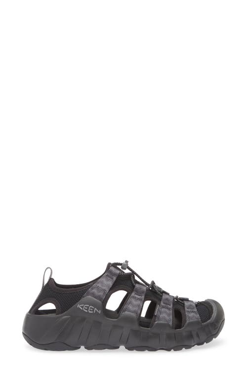 Keen Hyperport H2 Sandal In Black/steel Grey