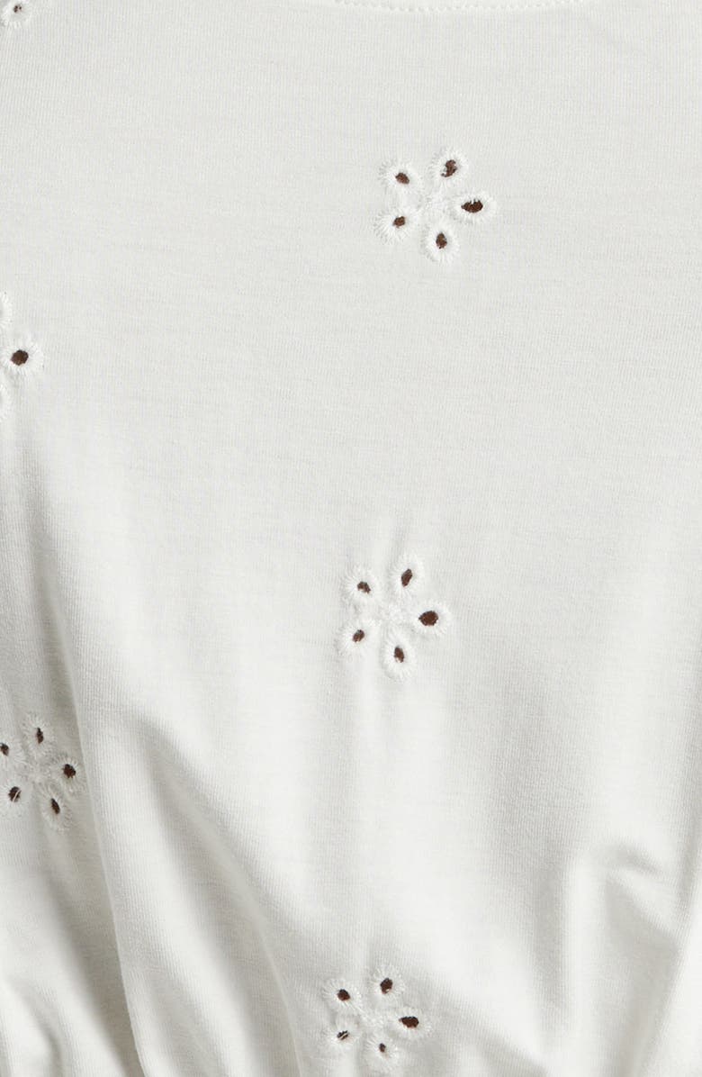 Honeydew Clear Skies Eyelet Jersey Camisole Pajamas, Alternate, color,