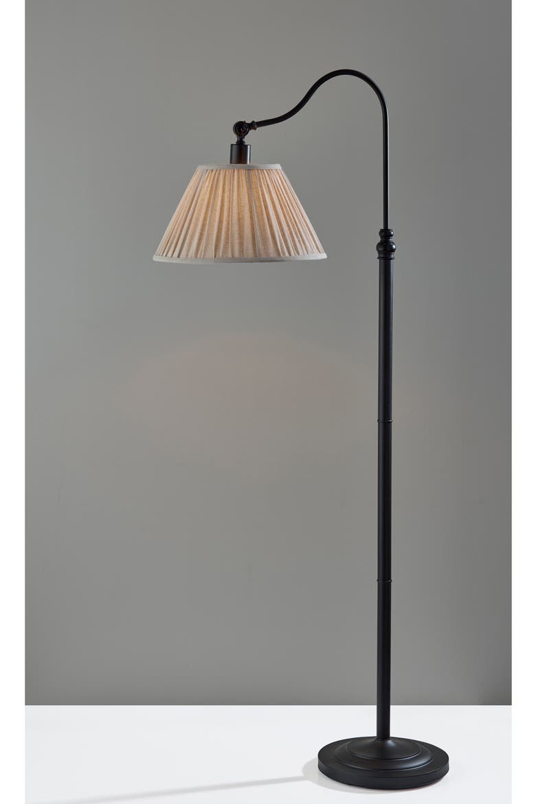 Shiloh Floor Lamp, Alternate, color, BLACK