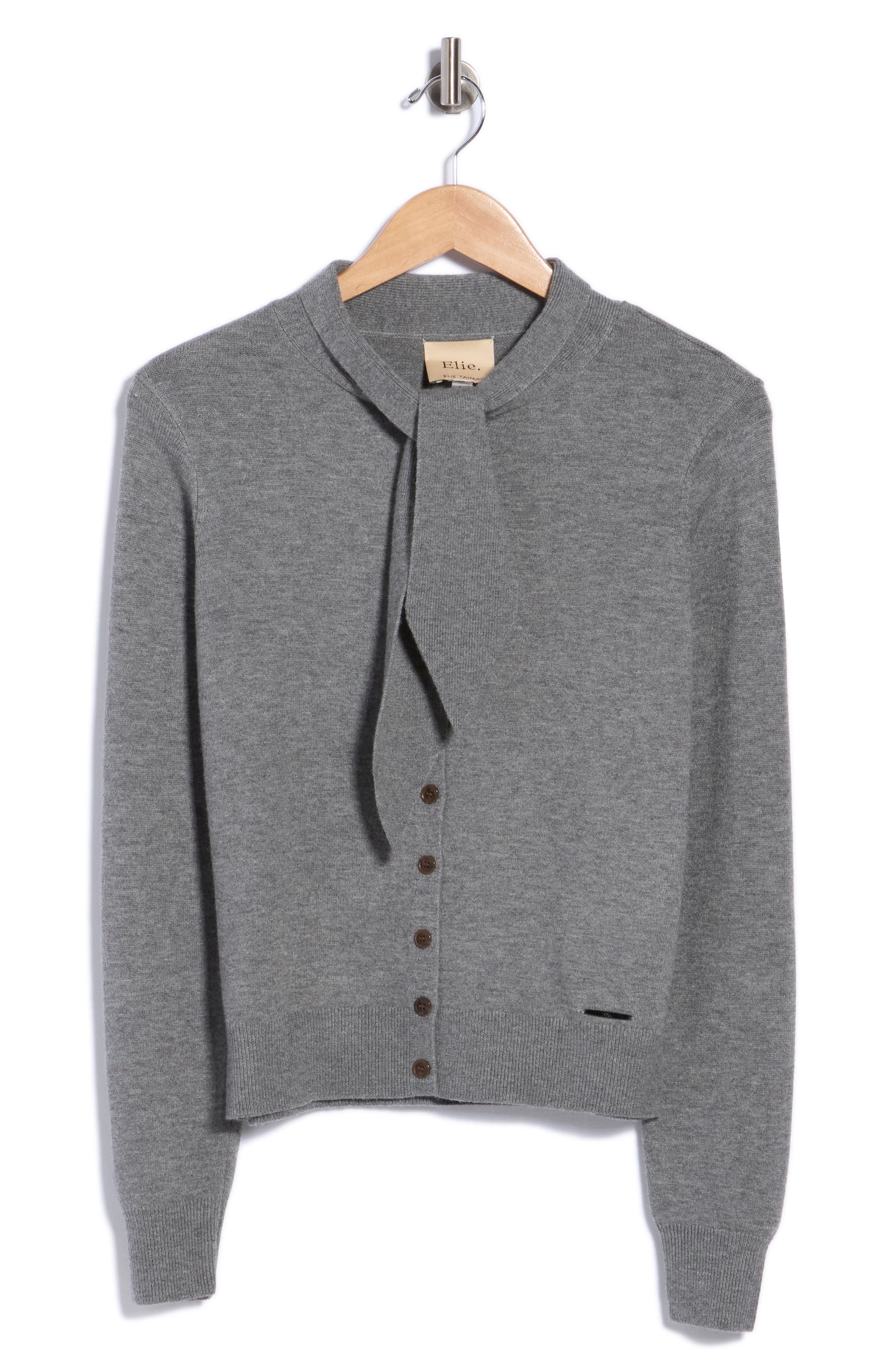 Tie Neck Cardigan
