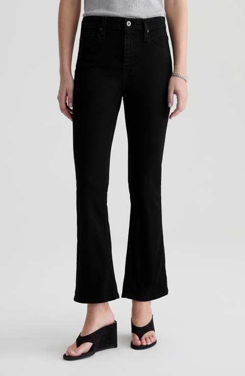 Farrah High Waist Crop Bootcut Jeans (Alchemy)