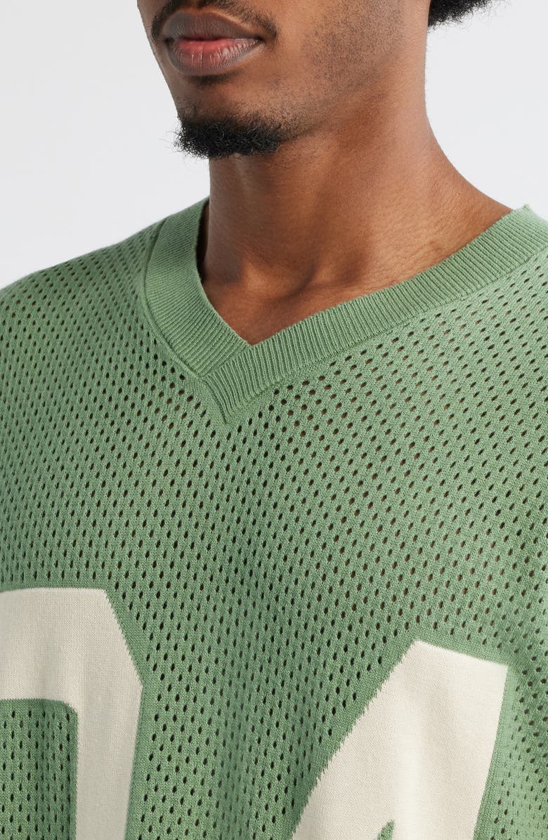 DIET STARTS MONDAY '84 Mesh Cotton Appliqué Jersey, Alternate, color, 