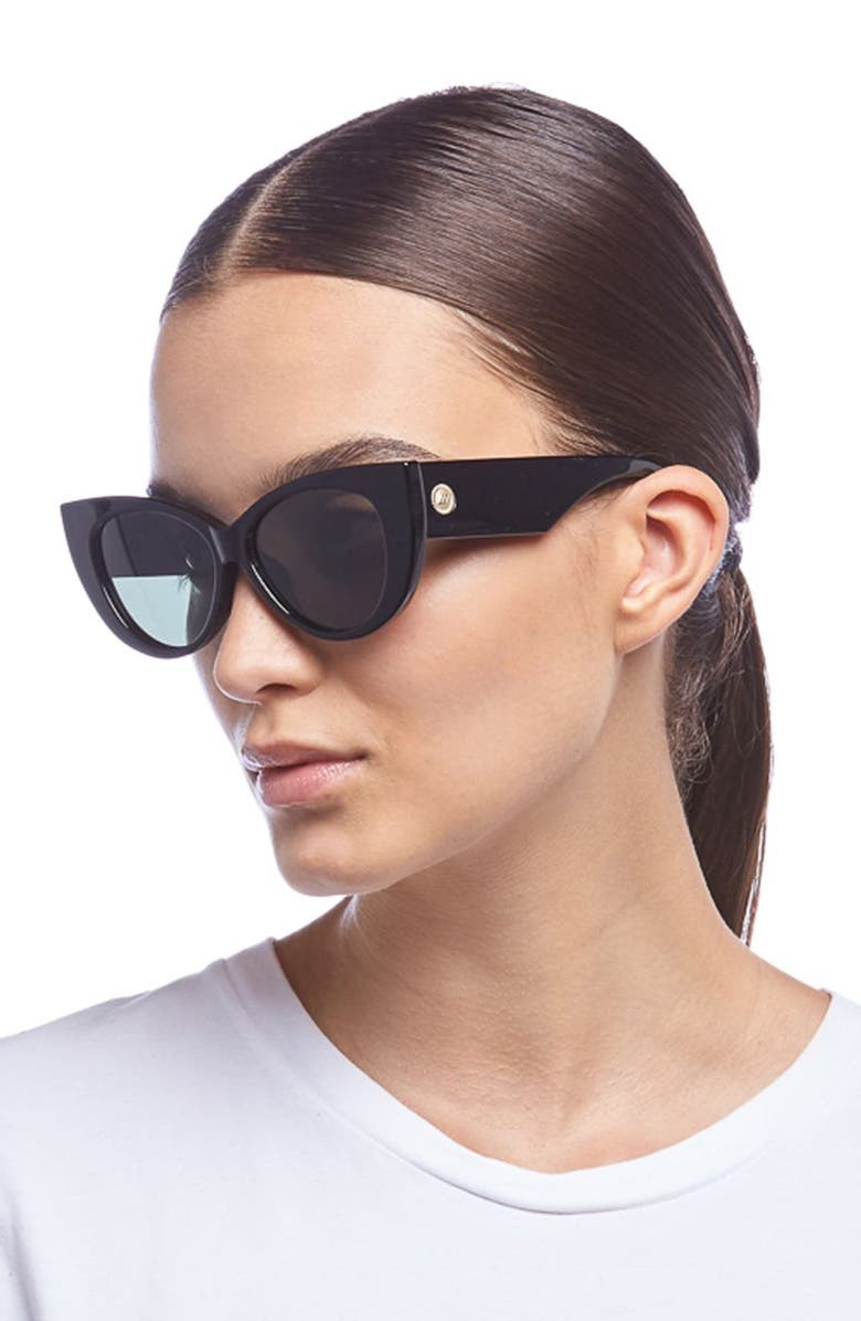 Le Specs Feline Fine 54mm Polarized Cat Eye Sunglasses, Alternate, color,