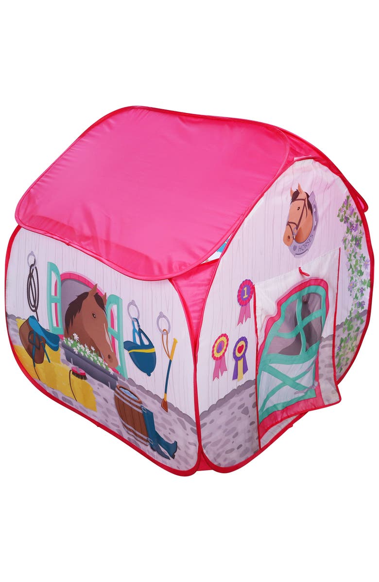 Pop It Up Horse Stable Popup Indoor Playtent, Main, color, Multicolored