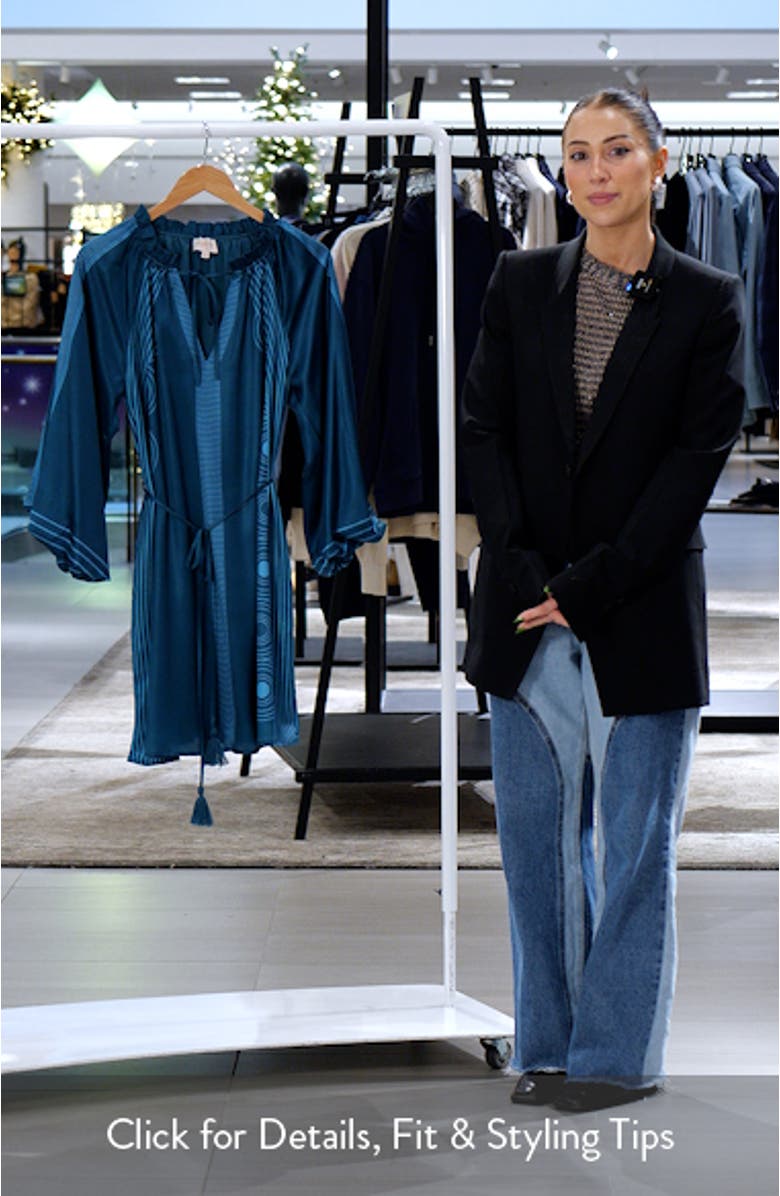 Ritz Tie Waist Long Sleeve Dress, sales video thumbnail