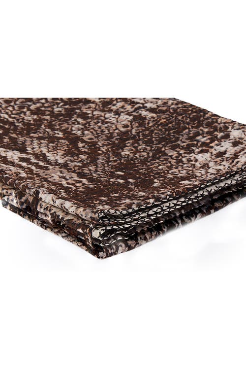 Taj Hotel Vintage Cotton Kantha Throw Blanket In Multi Grey