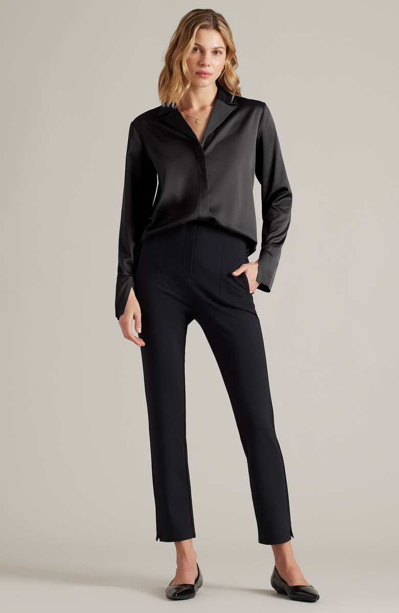 Rhone Notch Collar Party Blouse, Alternate, color,