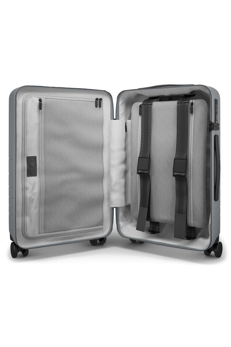 23-Inch Carry-On Plus Spinner Luggage, Alternate, color, STORM GREY