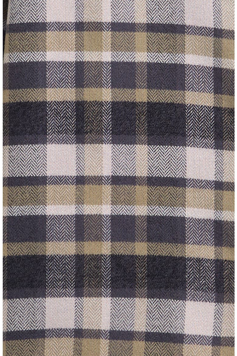 Kids' Plaid Long Sleeve Button Down Shirt, Alternate, color, GREY