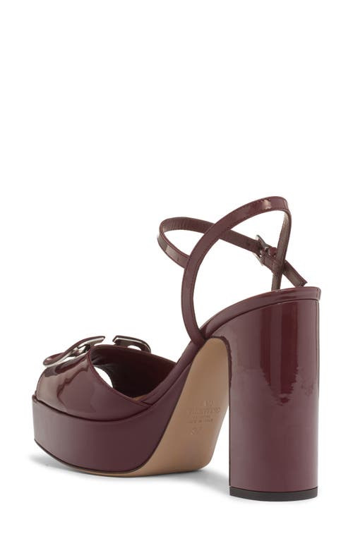 VALENTINO GARAVANI VALENTINO GARAVANI VLOGO SIGNATURE PLATFORM SANDAL