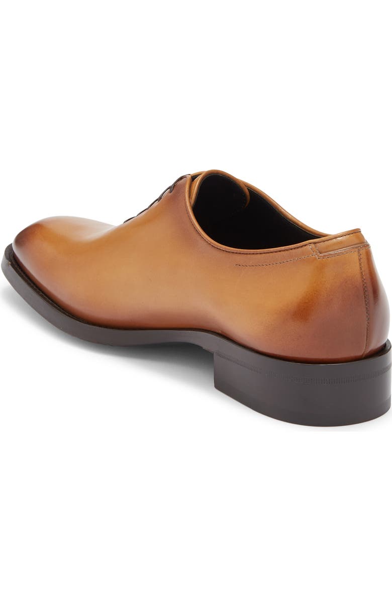 BOSS Rill Leather Oxford, Alternate, color, Med Brown