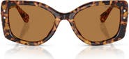 Swarovski 54mm Pillow Sunglasses