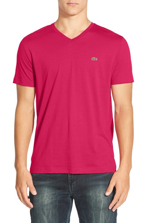 Men s Lacoste V Neck Shirts Nordstrom