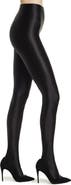 HIGH HEEL JUNGLE Mercury Shiny Opaque High Waist Tights